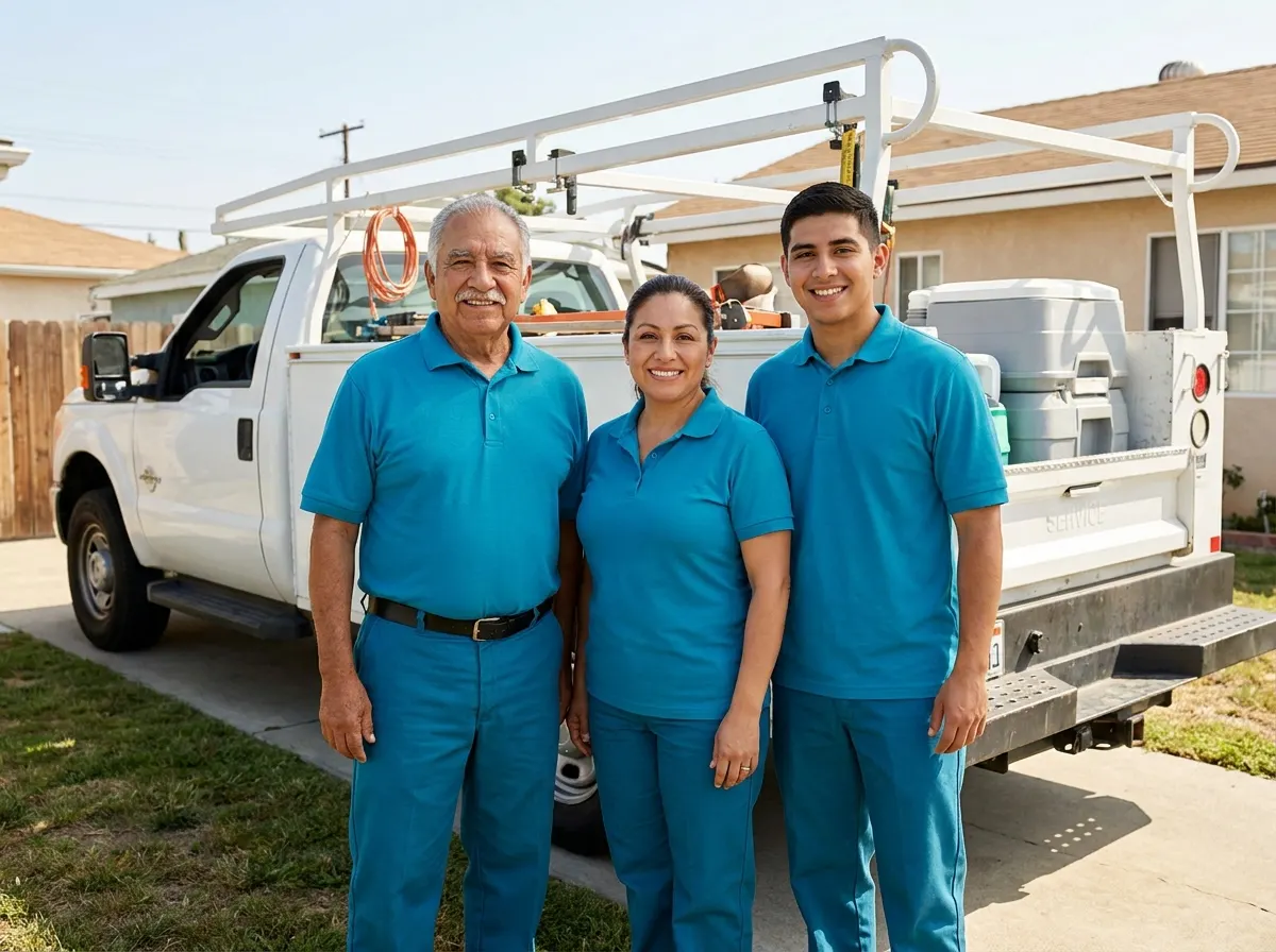 Eldorin Portable Toilet Services portable toilet rentals team in Downey, CA